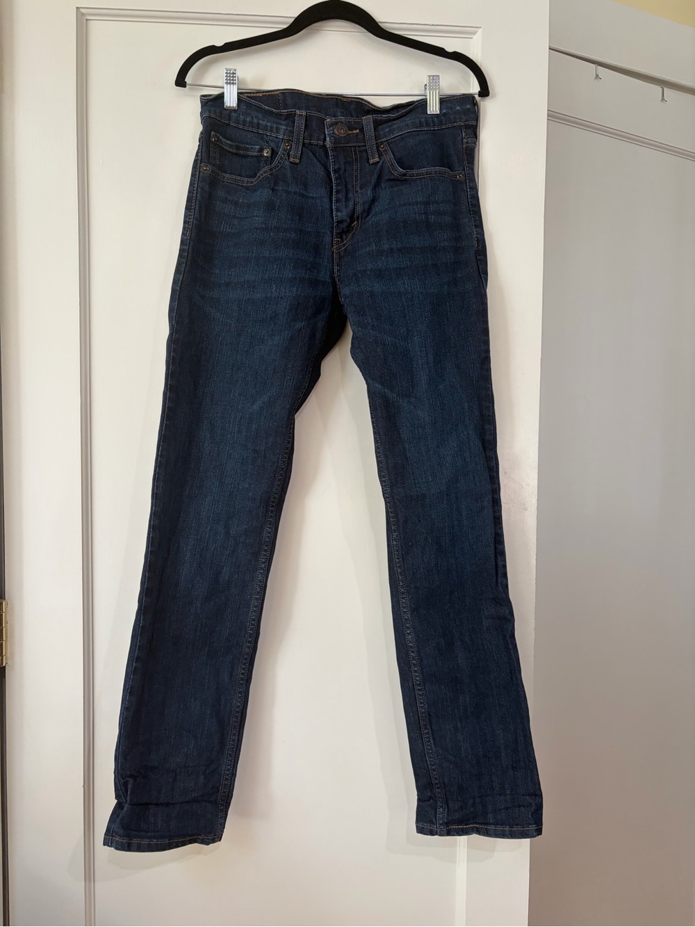 Levi's Dark Indigo Straight Jeans